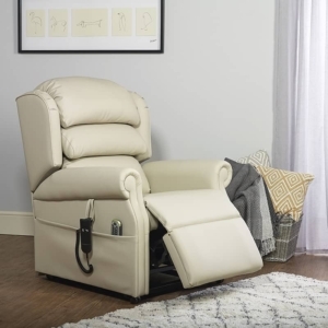 Olympia Riser Recliner  Classic Leather Look Chair