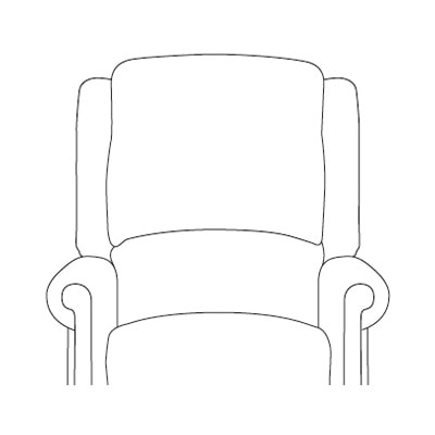 2020 Split Lumbar Back Repose Furniture Rimini Express Chair