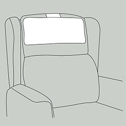 small head pillow Repose Furniture Multi C-air