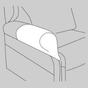 Arm Cover Repose Furniture Bariatric