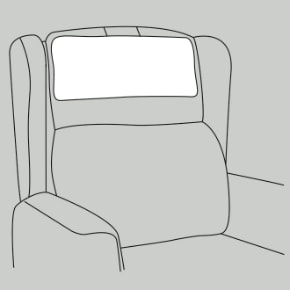 Small head pillow Repose Furniture Bariatric