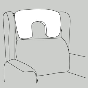 Small profile headrest 1 Repose Furniture Boston