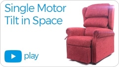 single motor tilt in space Repose Furniture Brooklyn