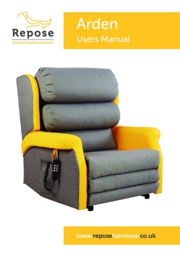 Arden User Manual pdf Repose Furniture User Manuals