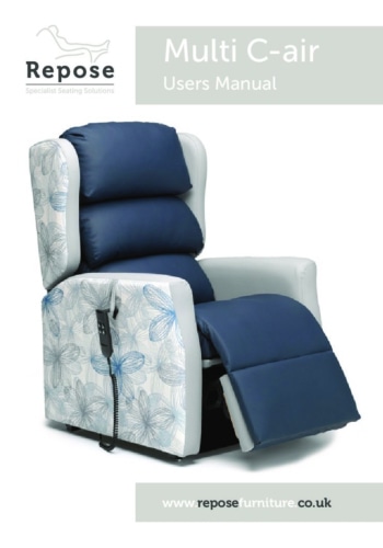 Multi C Air User Manual pdf Repose Furniture User Manuals