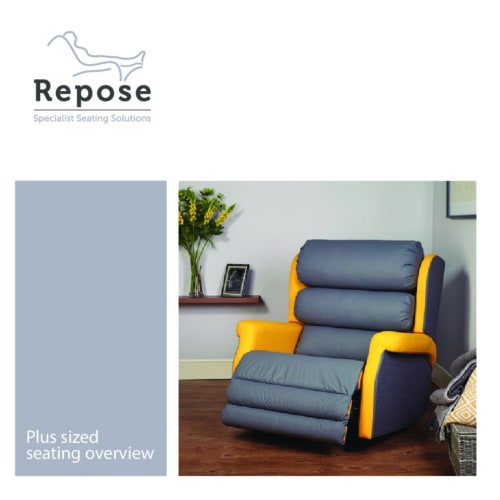 Plus sized seating – overview pdf Repose Furniture Arden