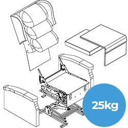 25kg Single Person Carry Exploded View