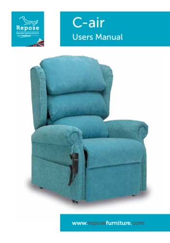 C air User Manual pdf Repose Furniture User Manuals