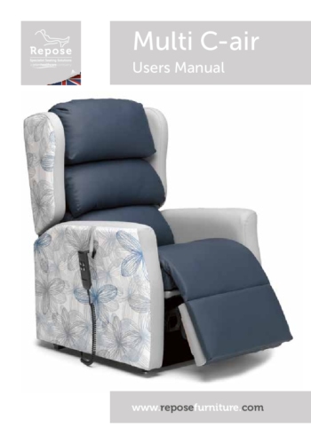 Multi C air User Manual pdf Repose Furniture User Manuals
