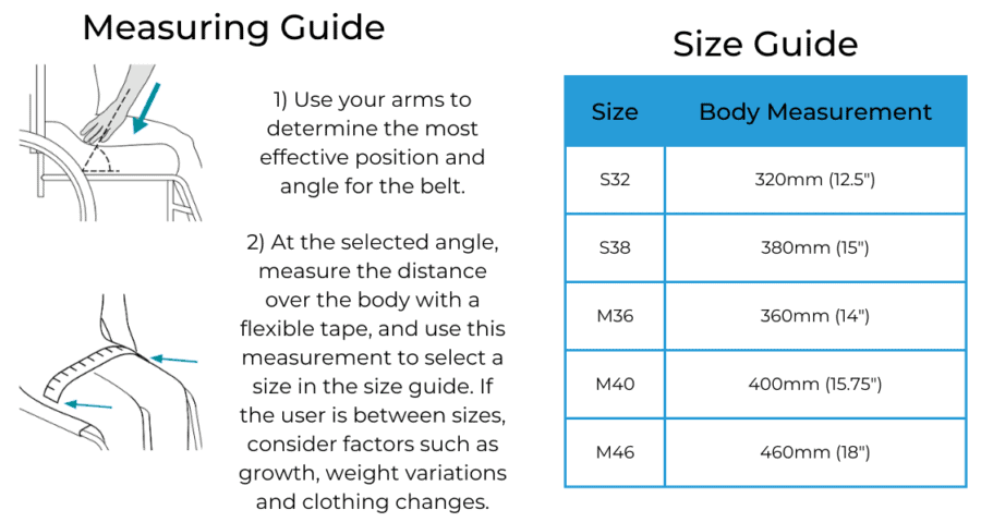 Size Guide 1500 × 788px Repose Furniture Boston Junior