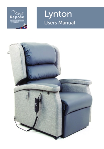LYNTON USER MANUAL JAN22 WEB pdf Repose Furniture User Manuals